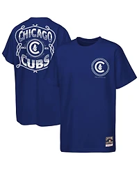 Mitchell & Ness Boys' and Girls' Chicago Cubs Cooperstown Rodeo Rope Vintage T-Shirt