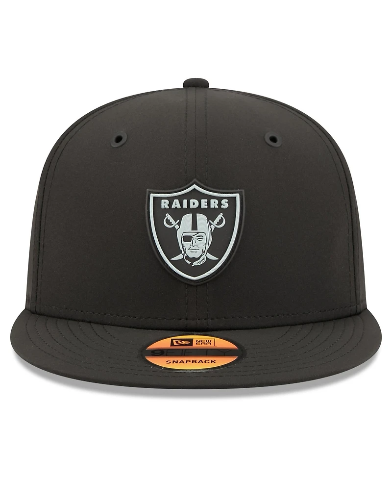 New Era Las Vegas Raiders Sideline 9FIFTY Snapback Structured Baseball Cap