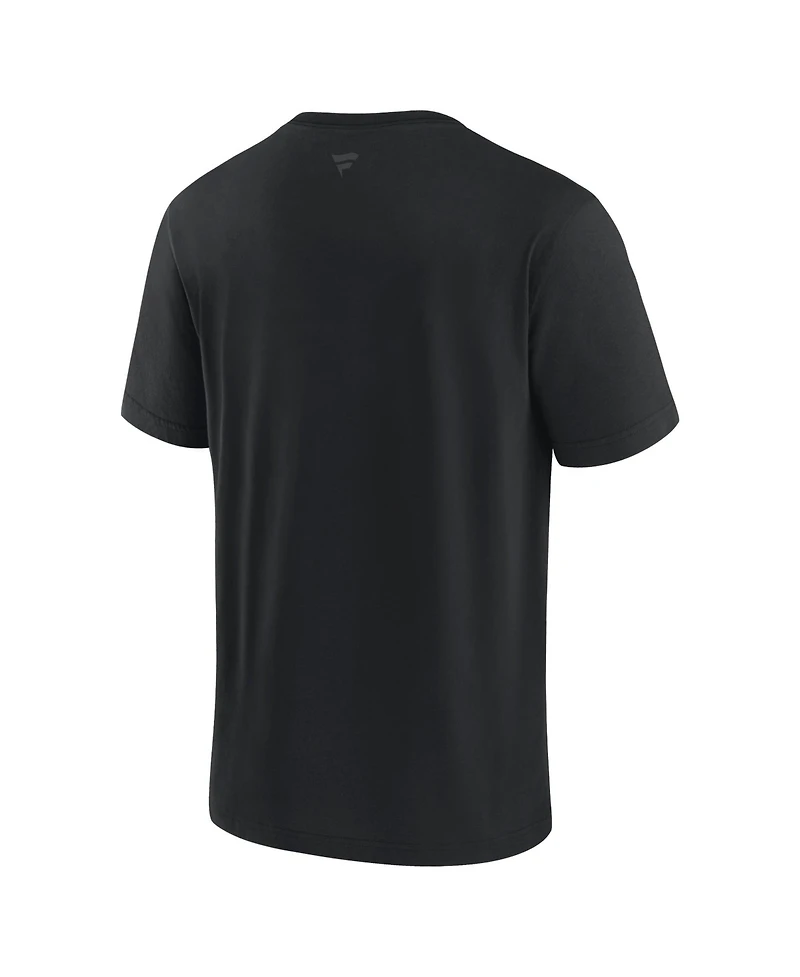 Fanatics Men's New England Patriots Black Out Heavyweight Classic-Fit T-Shirt
