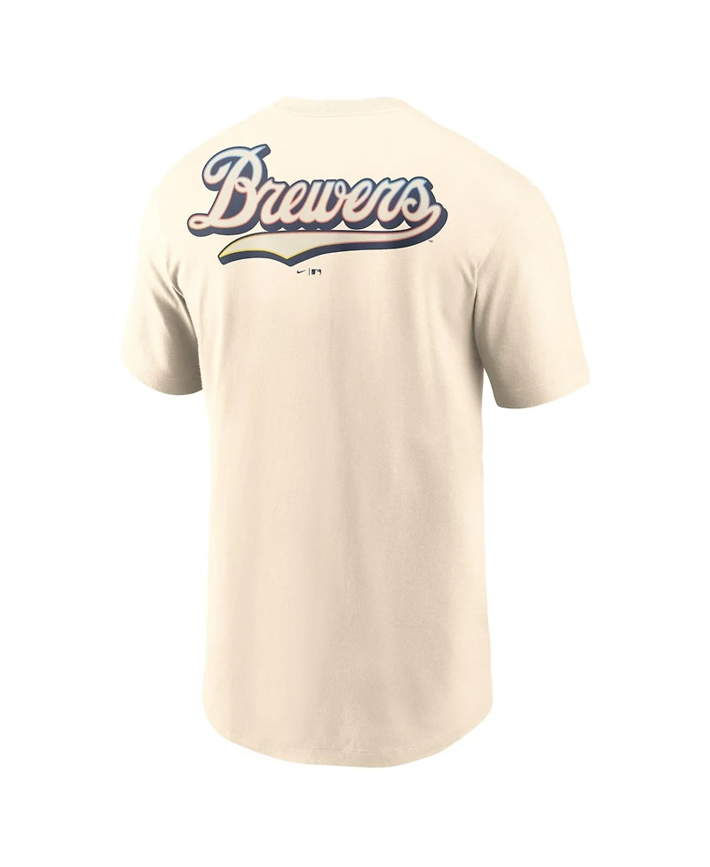 Nike Men's Milwaukee Brewers City Connect Club Screen-Print T-Shirt