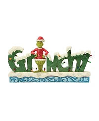 Jim Shore Dr. Seuss Grinchy Word Figurine