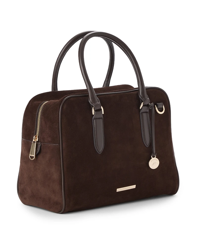 Brahmin Marissa Grassland Small Satchel Handbag