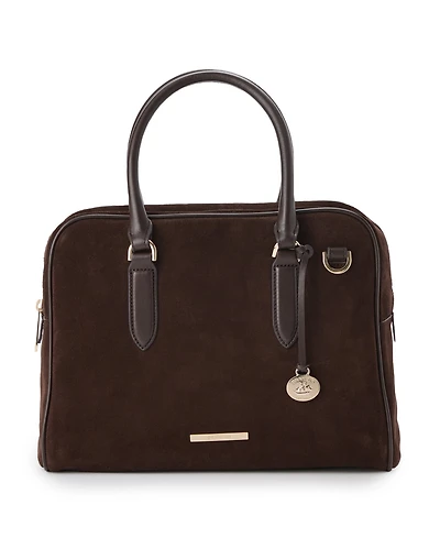 Brahmin Marissa Grassland Small Satchel Handbag