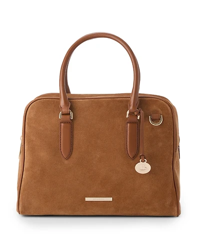 Brahmin Marissa Grassland Small Satchel Handbag