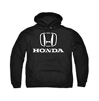 Honda Men's Standard Logo Graphic Cotton-Polyester Blend Pull-Over Hoodie