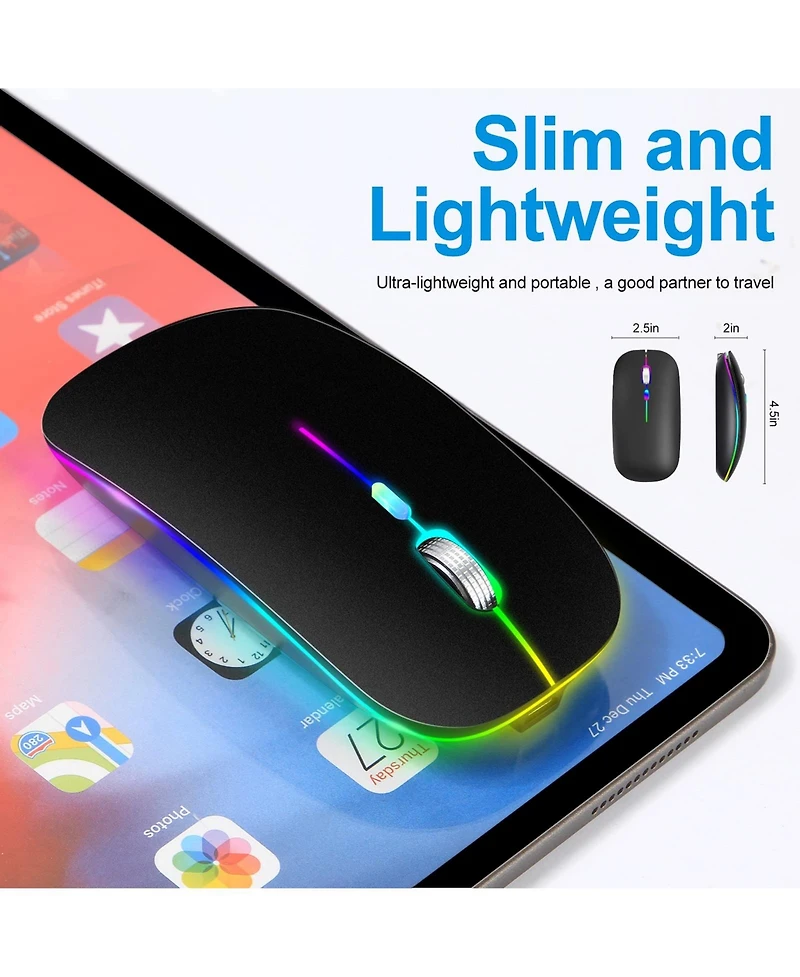 Lofree Wireless Rechargeable Silent Mouse for Pc/Mac