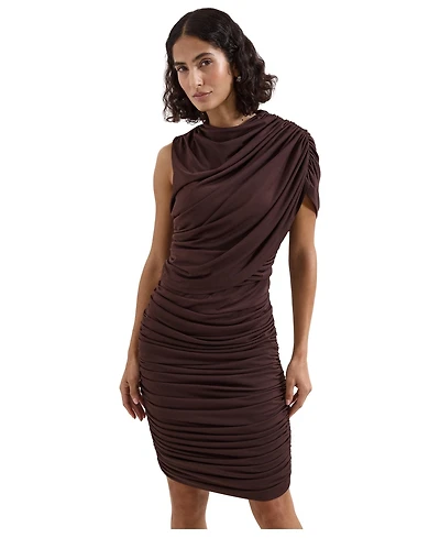 Phase Eight Women's Aimee Ruched Asymmetric Body-Con Dress