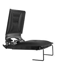 Yiortwo Folding Stadium Seat with Back Support, Cushion, Strap and Cup Holder