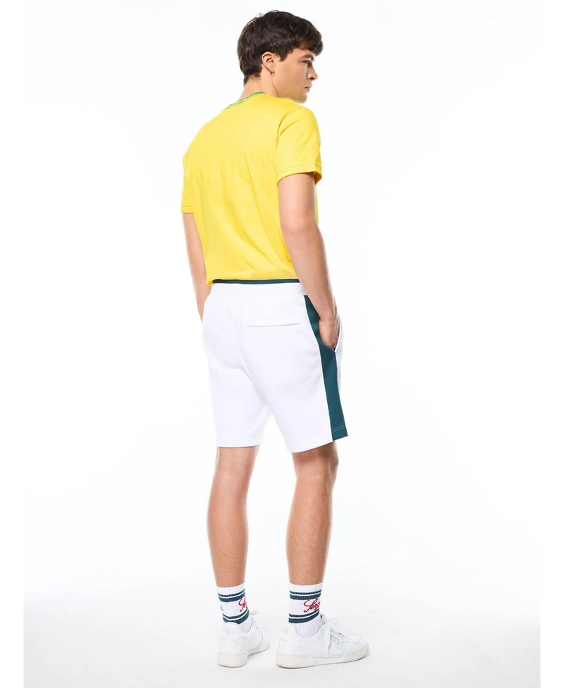 Sergio Tacchini Men's Contrast Color-Block Regular-Fit Pannello Short, 6" Inseam