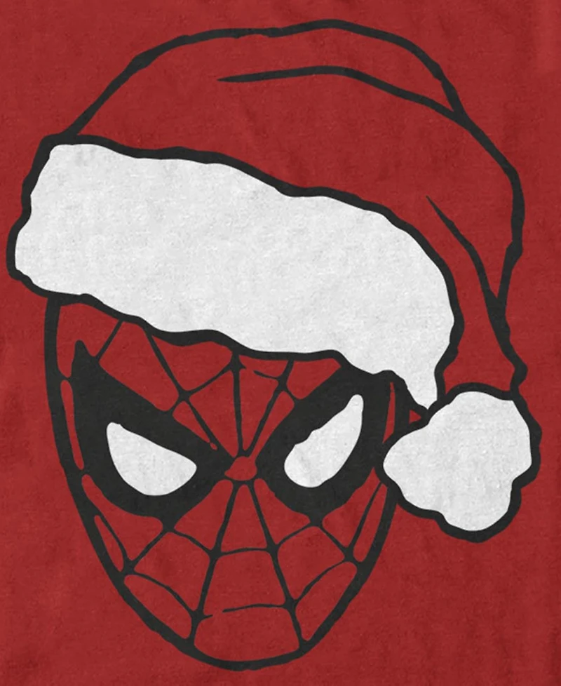 Fifth Sun Men's Christmas Spidey Graphic T-Shirt