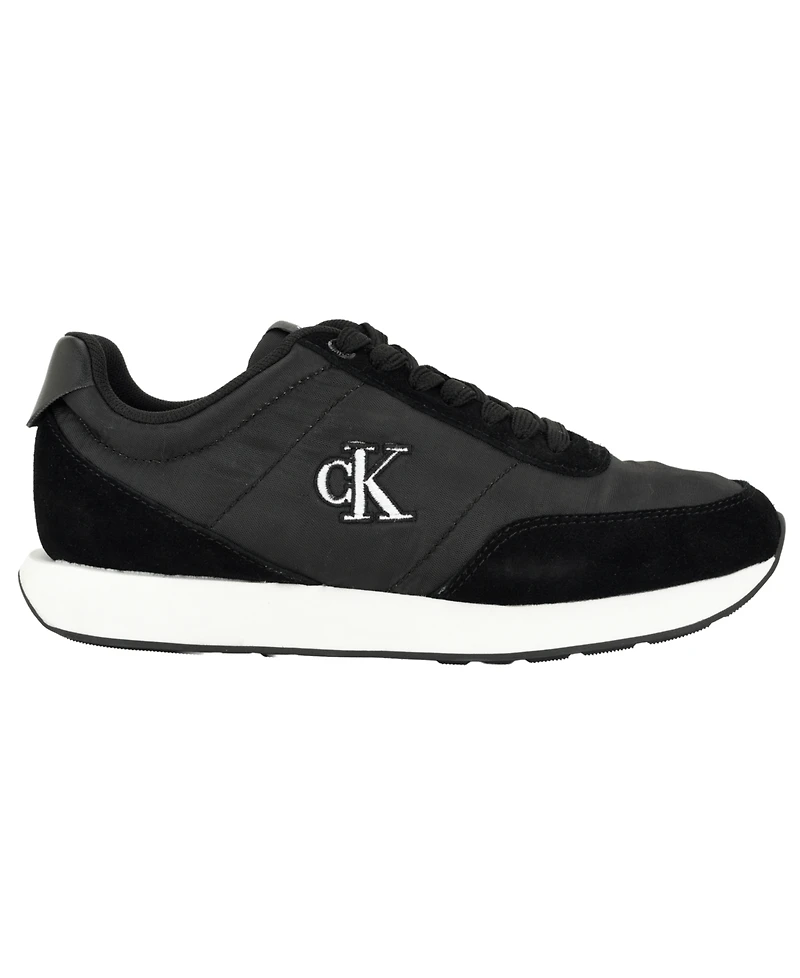 Calvin Klein Women's Tollyn Suede Lace-Up Sneakers