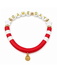 Bits & Bows Little/Big Girls Game Day Bracelet