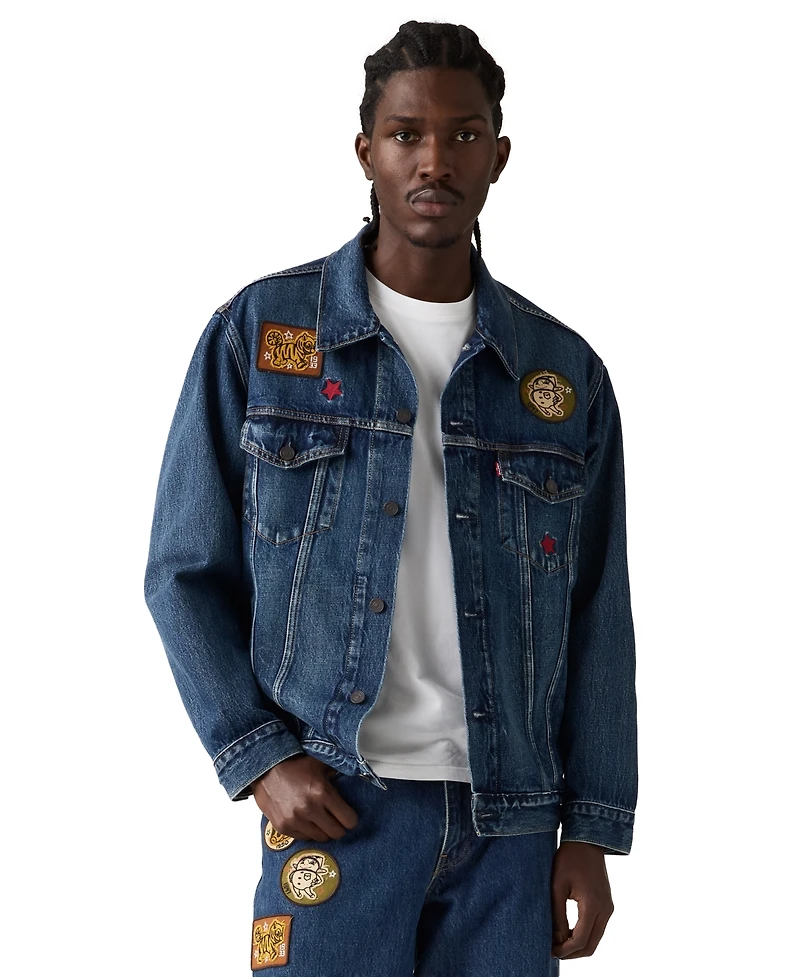 Levi's Men's Parade Sherpa-Lined Trucker Jacket