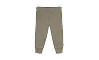 Gerber Baby Girls 0M - 24M Vanilla Active Pants, 4-Pack
