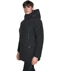 Karl Lagerfeld Paris Men's Signature Parka Jacket