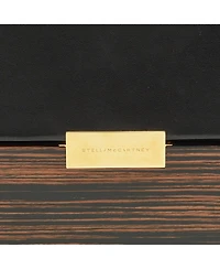 Pre-Owned Stella McCartney Women's Faux Leather and Wood-Effect Box Clutch
