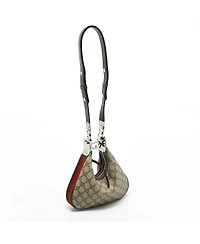 Pre-Owned Gucci Women's Attache Gg Supreme Shoulder Bag