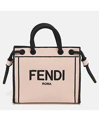 Pre-Owned Fendi Women's Mini Canvas Shopping Tote