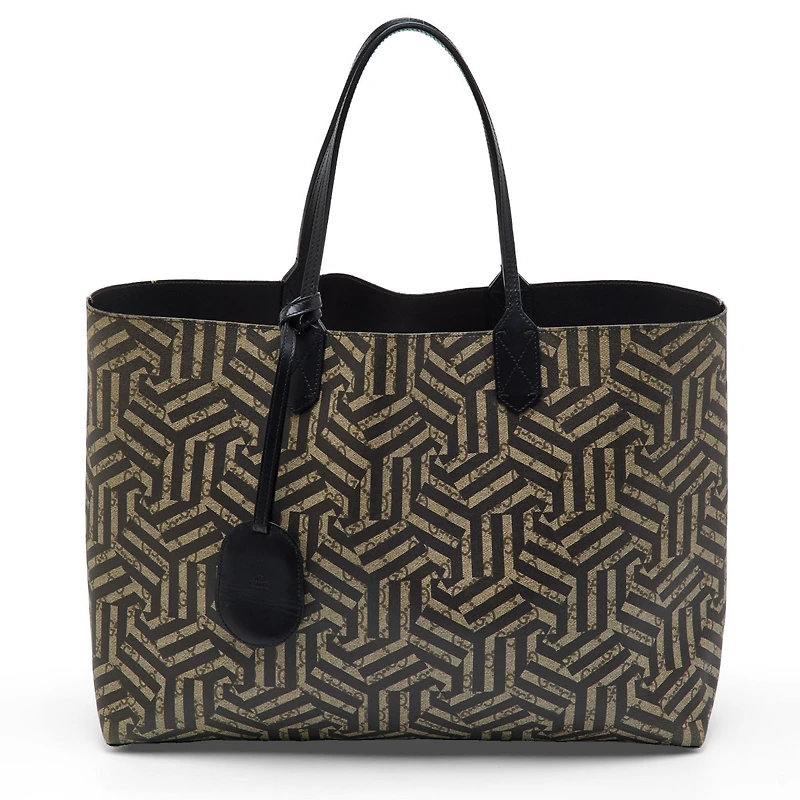 Pre-Owned Gucci Women's Coated Canvas Tote Bag