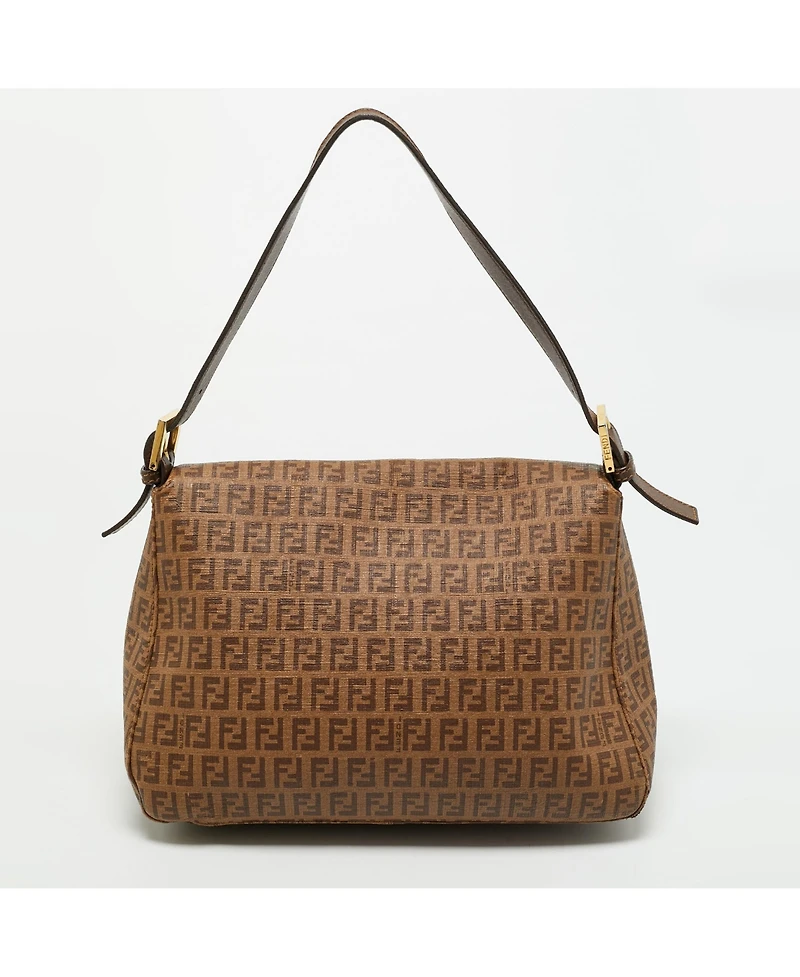 Pre-Owned Fendi Women's Coated Canvas Shoulder Bag