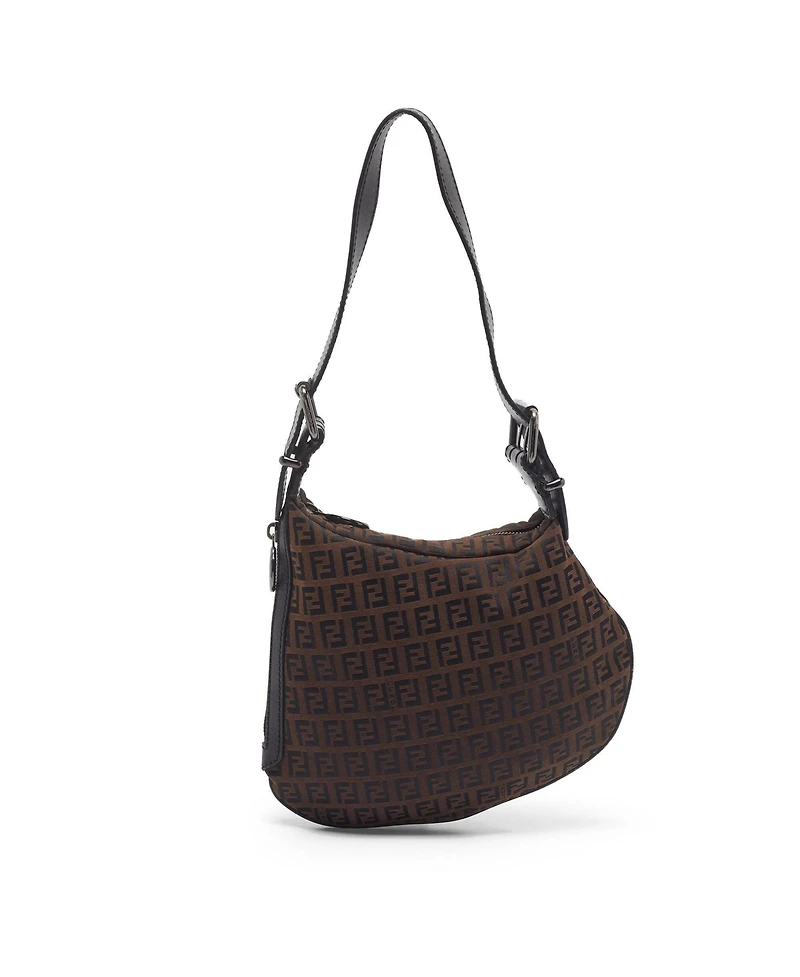 Pre-Owned Fendi Women's Canvas Shoulder Bag