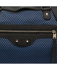 Pre-Owned Balenciaga Women's Mesh and Leather Squash Duffel Bag