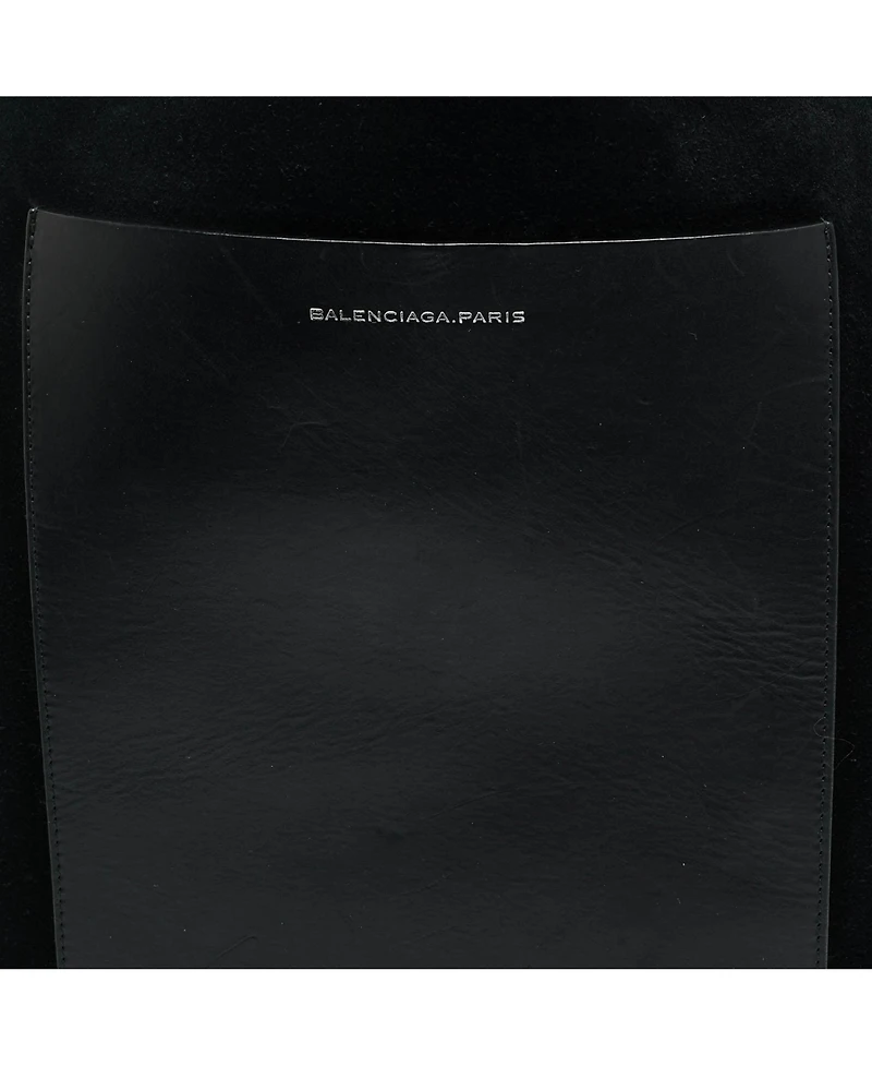 Pre-Owned Balenciaga Women's Suede and Leather Pocket Tote Bag