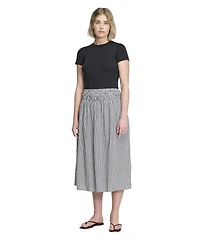 Finery London Women's Valerie High-Waisted A-Line Midi Skirt