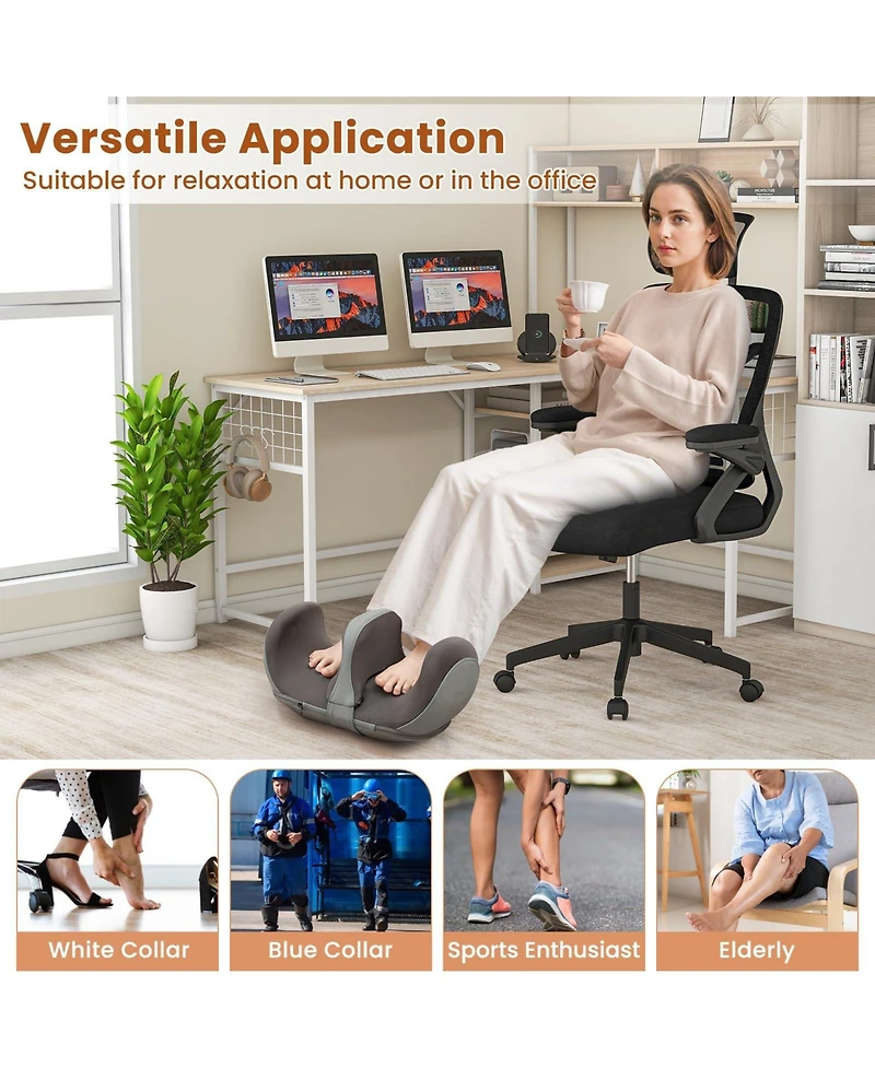 Ecooso Foot and Calf Massager with Heat Gift for Women Men Mom Dad