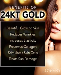 Lovery 24K Gold Bath Bombs - 25 Piece Lavender Spa Bubble Bombs Gift Set