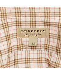 Burberry Women's Plaid Long-Sleeve Button-Up Shirt