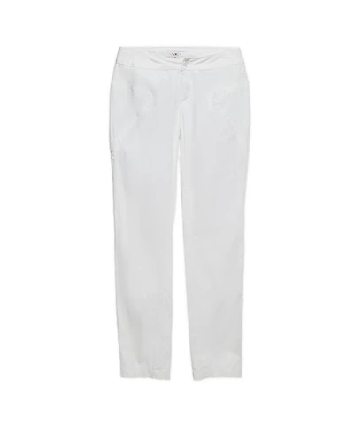 Pre-Owned Versace Women's Cotton Straight Trousers