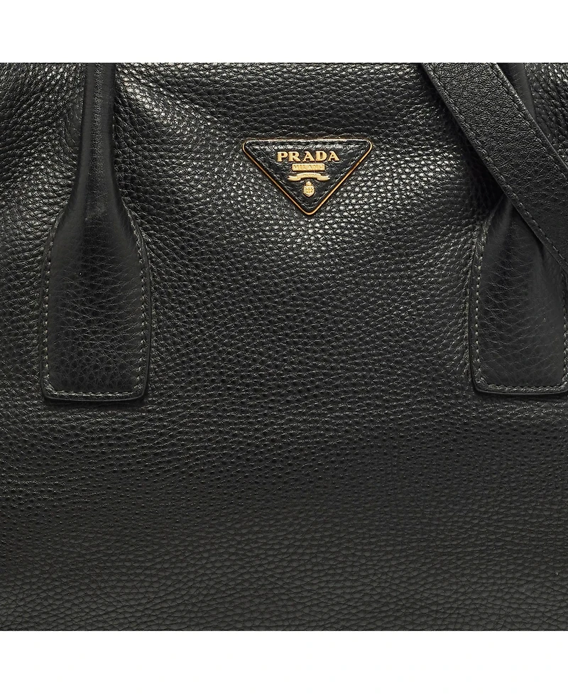 Pre-Owned Prada Women's Vitello Daino Leather Open Tote Bag