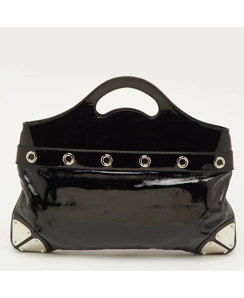 Pre-Owned Gucci Women's Romy Patent Leather Satchel