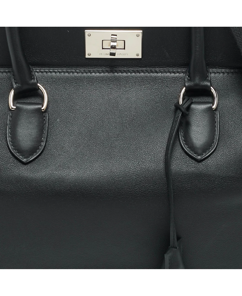 Pre-Owned Hermes women's Birkin 40 Bag in Taurillon Clemence Leather