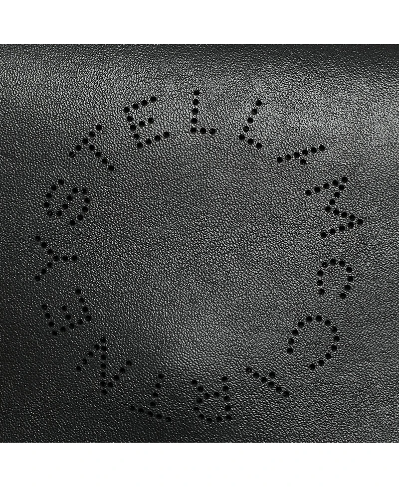 Pre-Owned Stella Mccartney Women's Logo Convertible Faux Leather Belt Bag