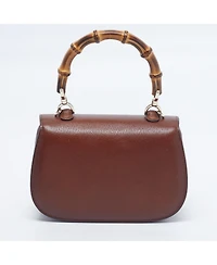 Pre-Owned Gucci women's Bree Gg Canvas and Leather Crossbody Bag