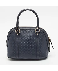 Pre-Owned Gucci Women's Microguccissima Leather Mini Dome Satchel