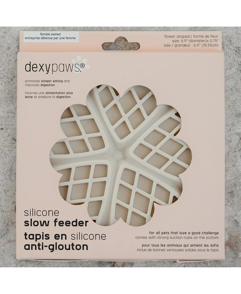 Dexypaws Hide and Seek Slow Feeder: Buttercream