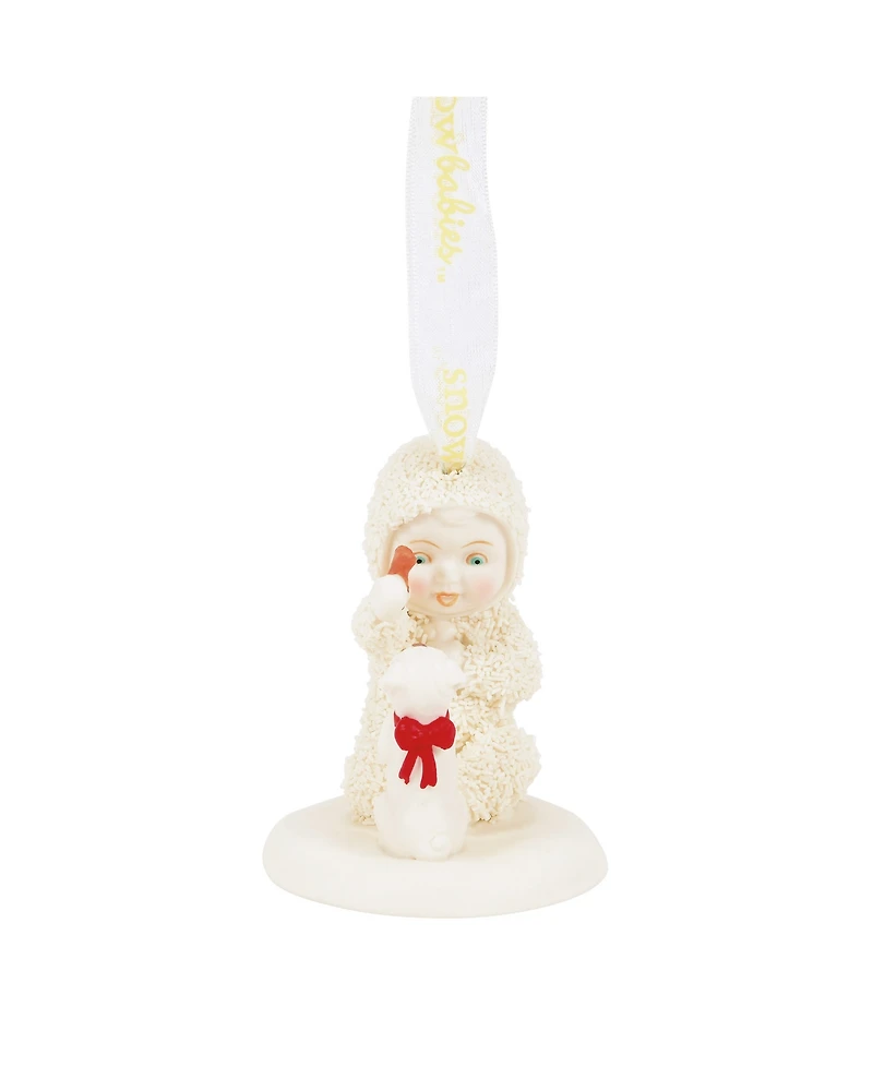 Department 56 Snowbabies Here's a Special Treat Ornament