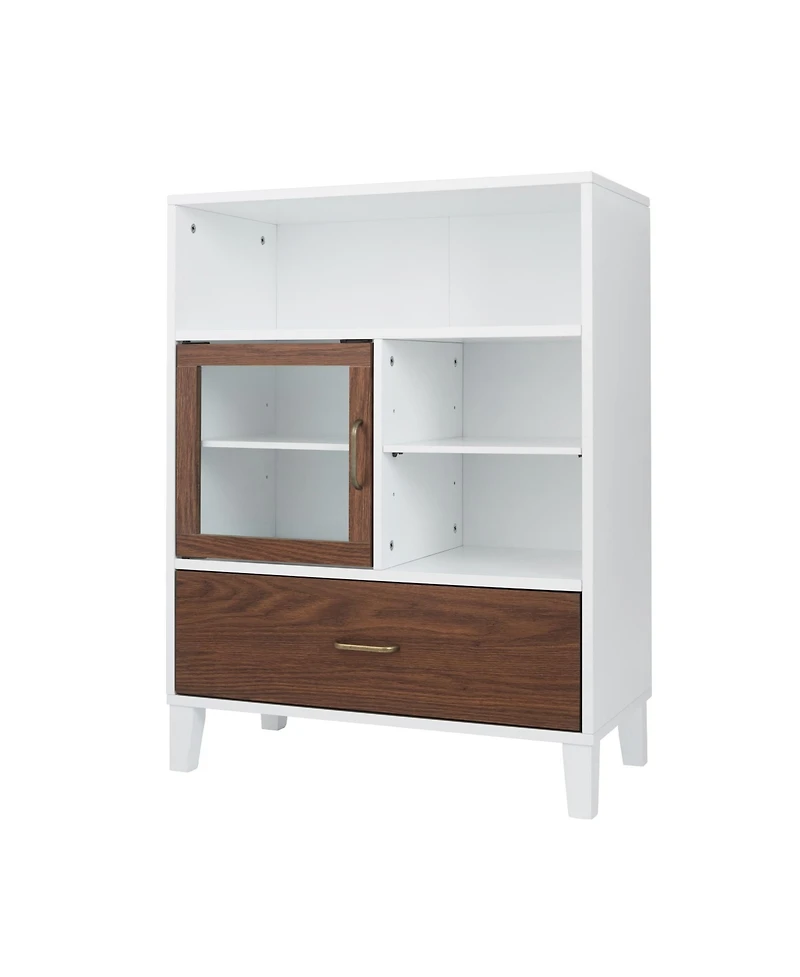 Teamson Home Tyler Modern Wooden Floor Storage Cabinet
