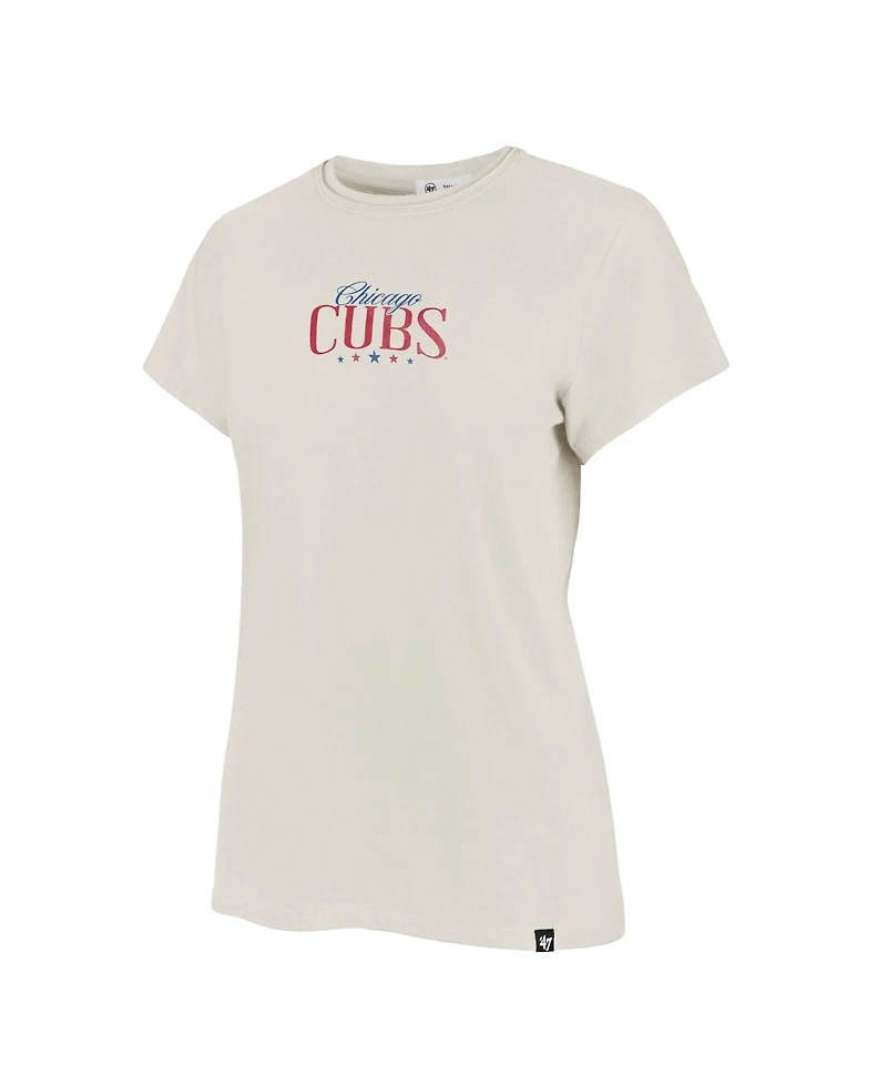 '47 Brand Women's Bow Burst Frankie Crewneck Graphic T-Shirt