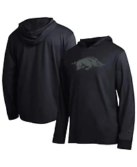 Champion Men's Arkansas Razorbacks Tonal All-Star Long-Sleeve Dropped-Shoulder Hooded Sweatshirt