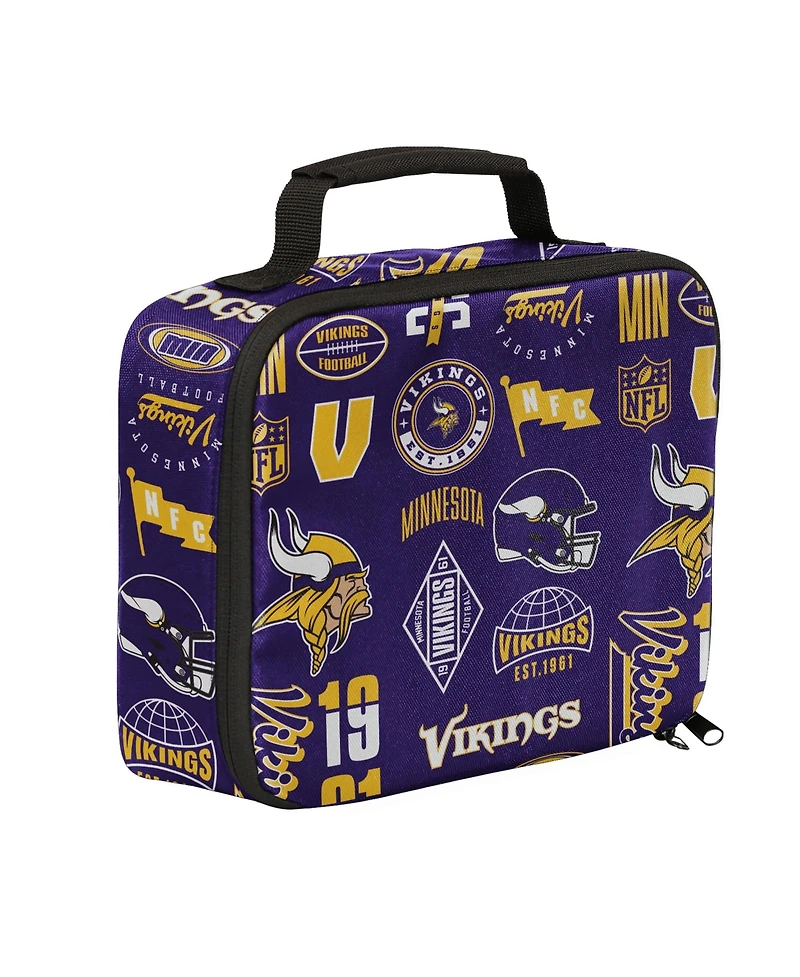 Outerstuff Minnesota Vikings Backpack and Lunchbox Set