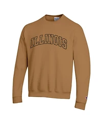 Champion Men's Illinois Fighting Illini Crewneck Fleece Sweatshirt