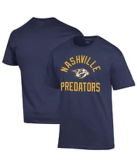 Champion Men's Navy Nashville Predators Primary Logo Jersey T-Shirt