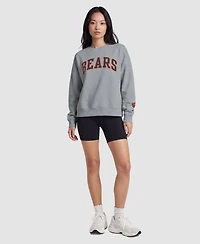 Champion Women's Chicago Bears Crewneck Screen Print Sweatshirt