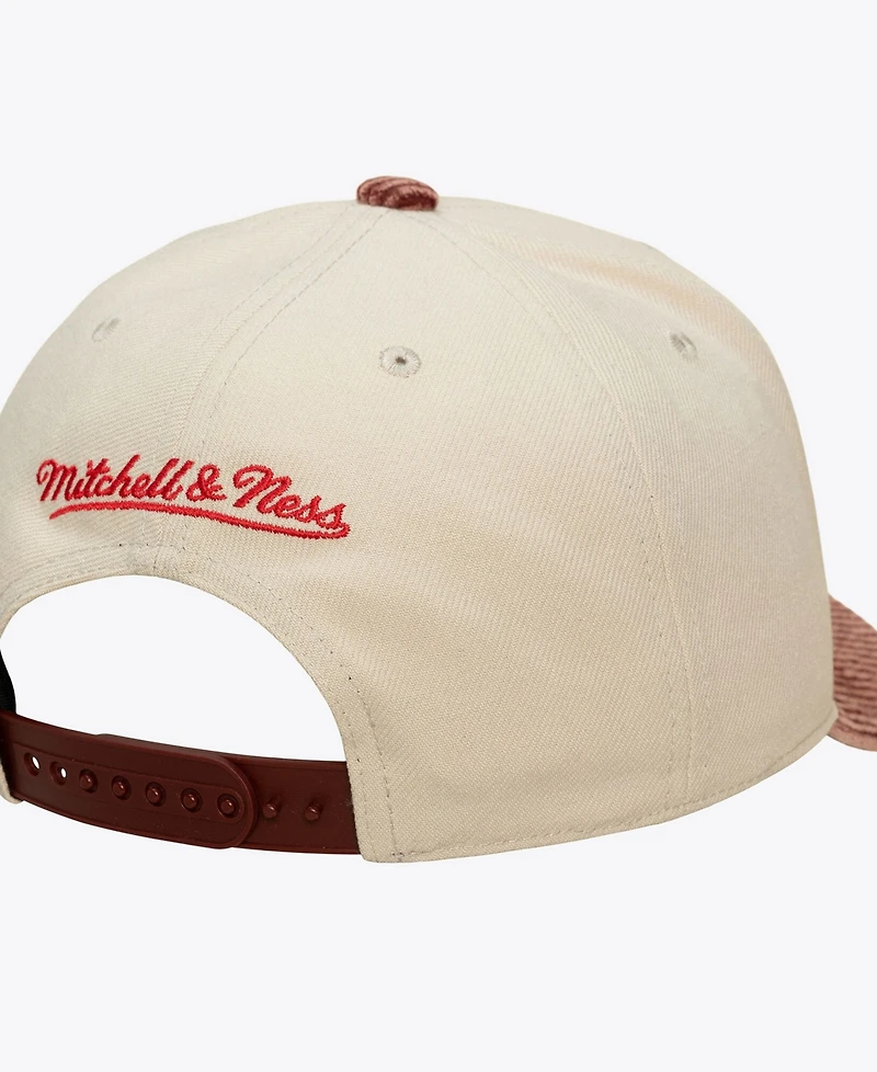 Mitchell & Ness Men's Miami Heat Pro Crown Snapback Corduroy Hat