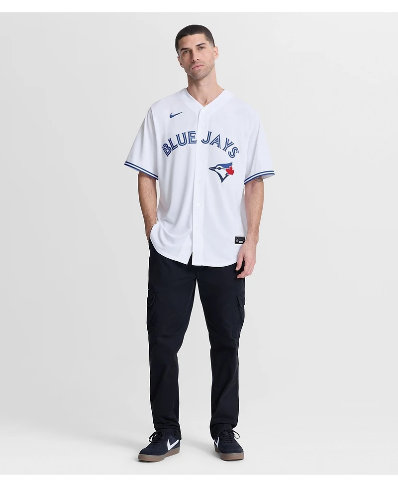 Nike Men's Toronto Blue Jays Yimi Garcia Home Relaxed-Fit Jersey