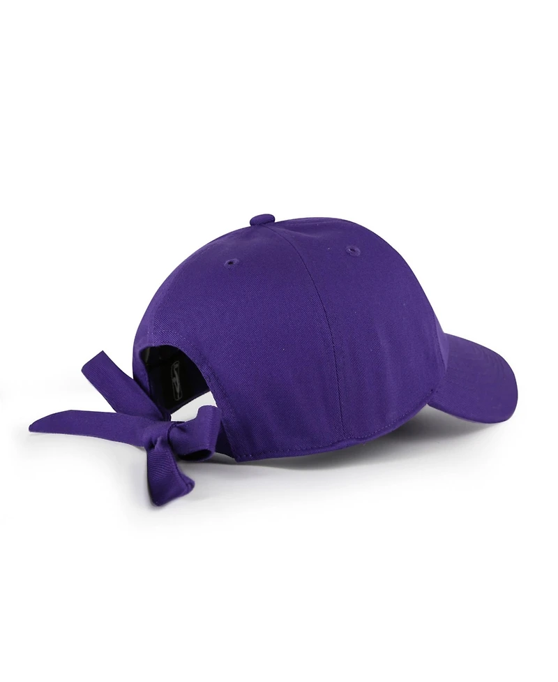 '47 Brand Women's Purple Minnesota Vikings Bow Back Clean Up Adjustable Hat